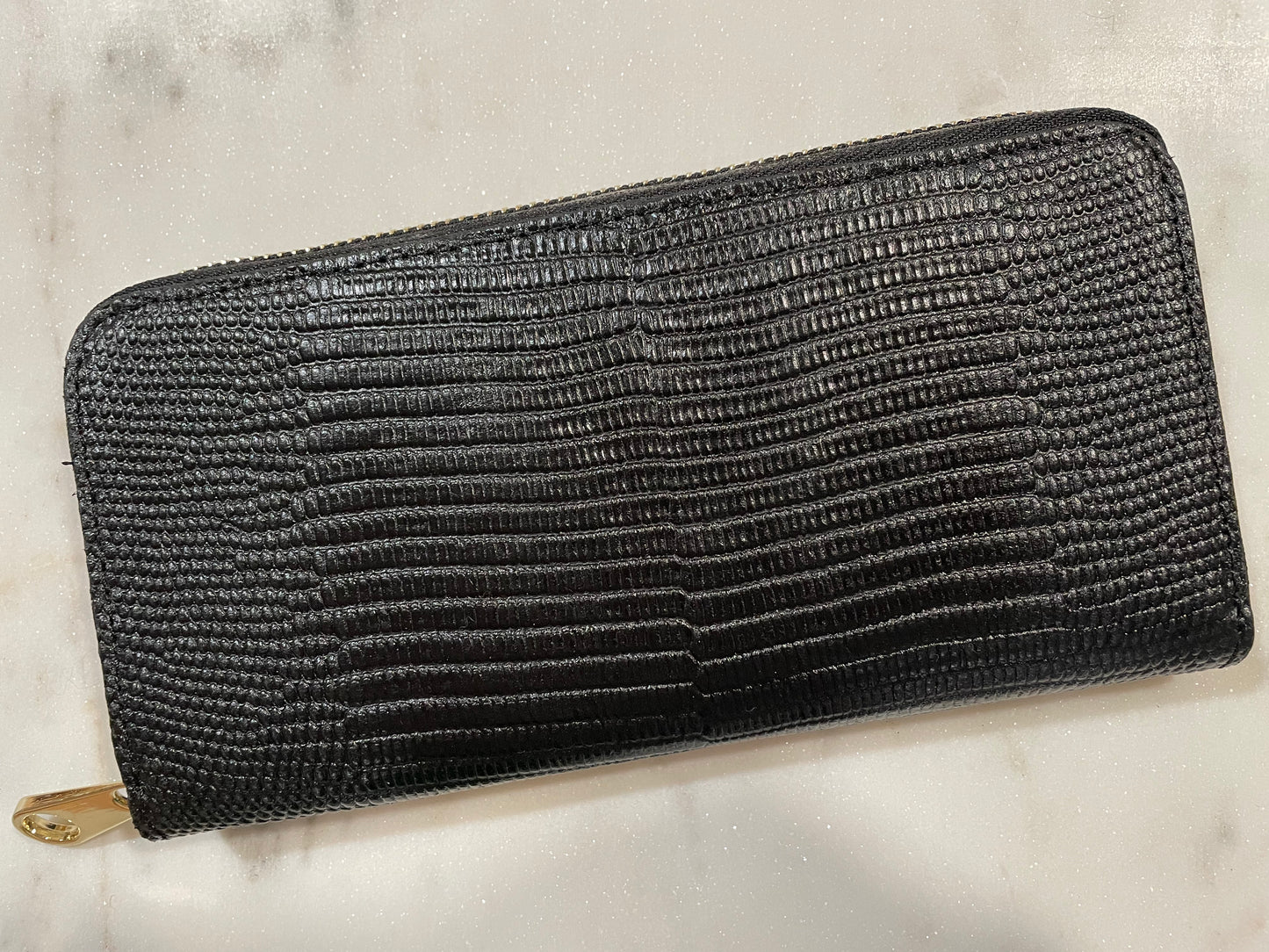 Leather Zip Wallet