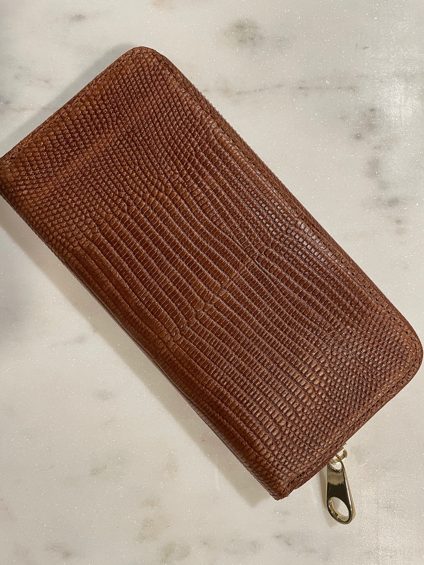 Leather Zip Wallet