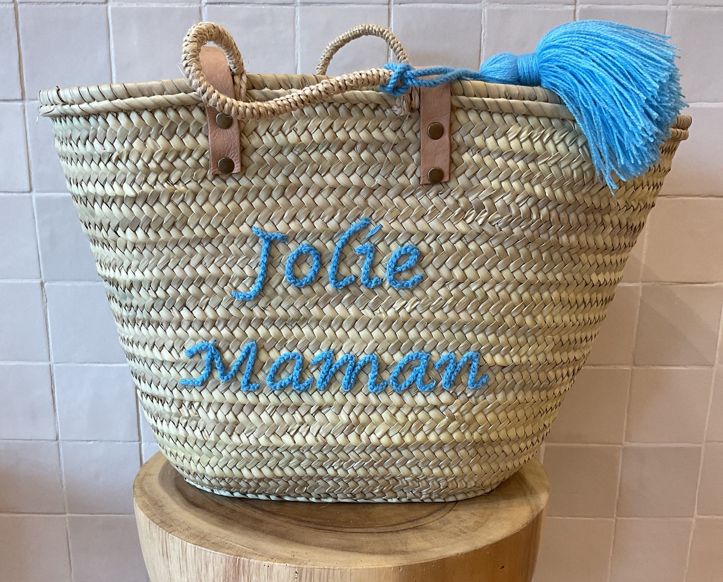 Moroccan Basket Bag Jolie Maman