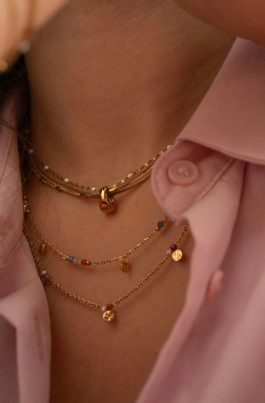 Eurydia Necklace Gold