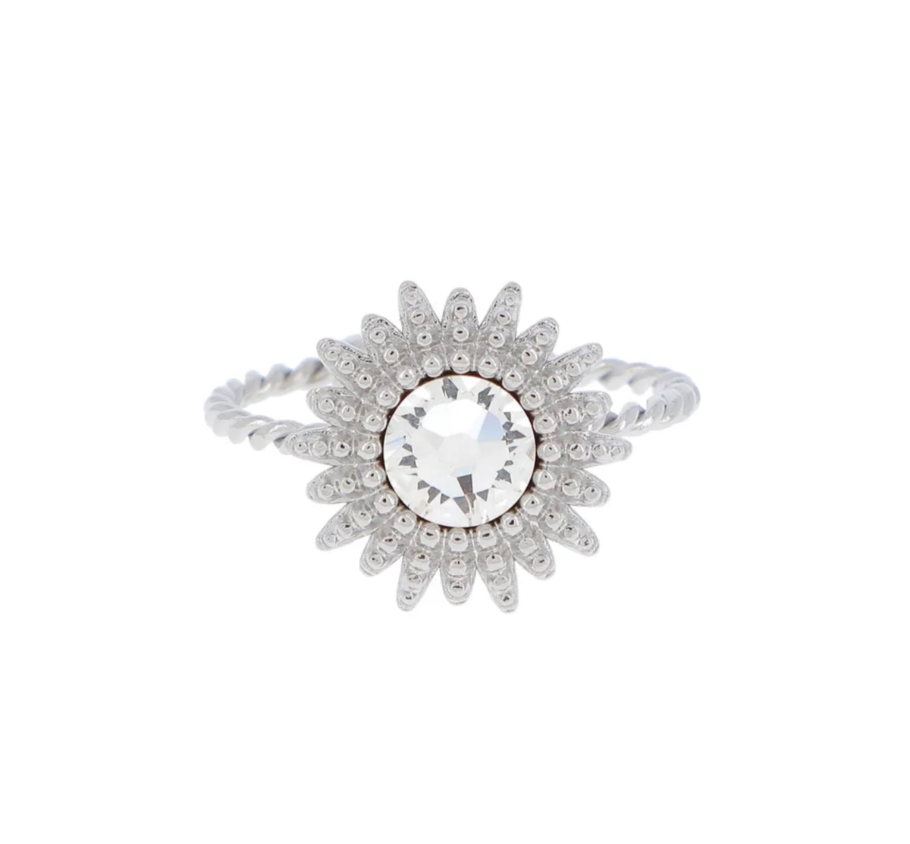 Dao Silver Ring Cristal