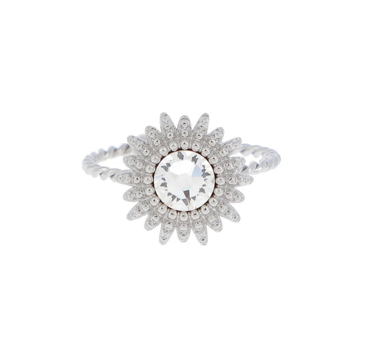Dao Silver Ring Cristal