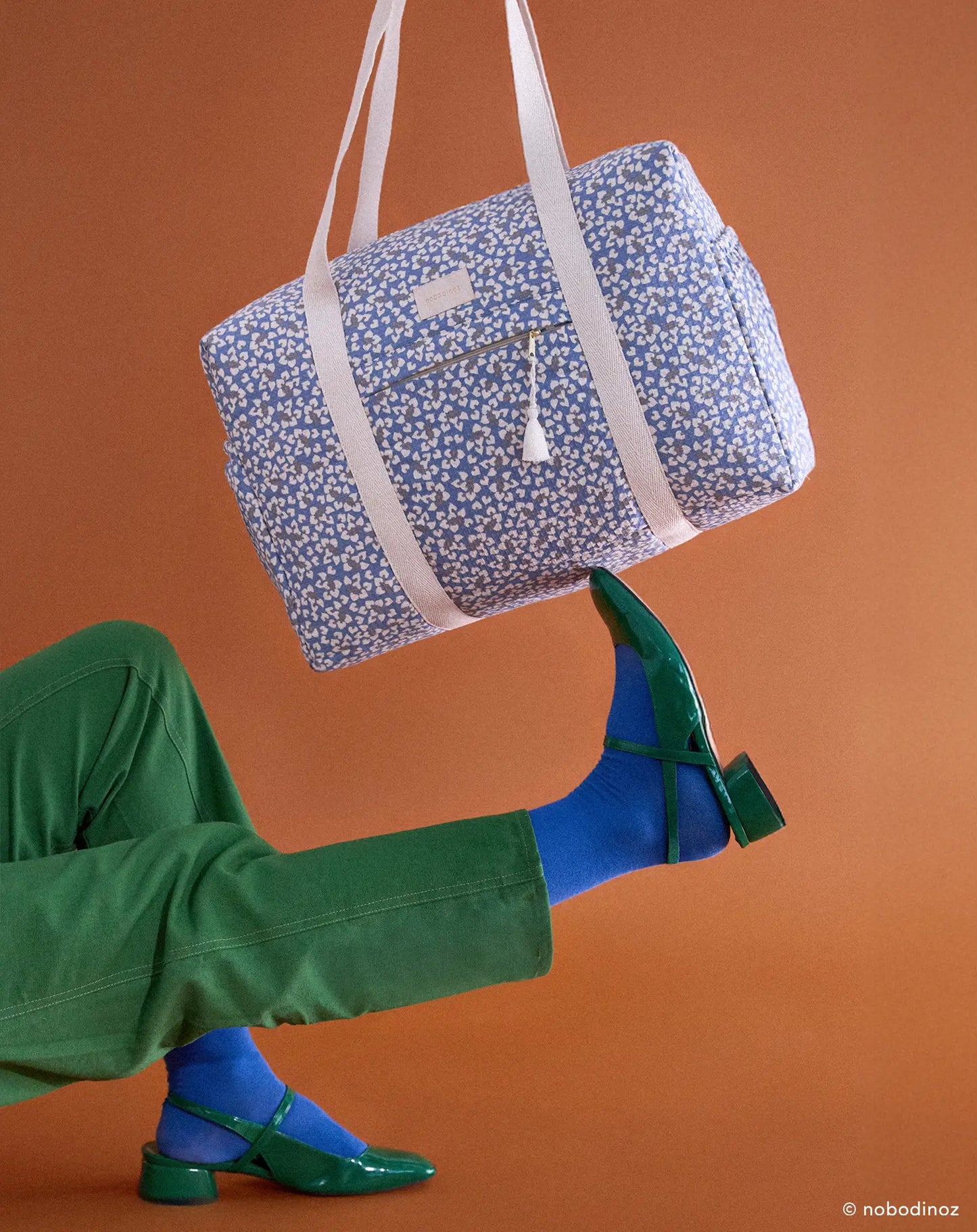 Waterproof maternity bag opera - Blue Yumiko