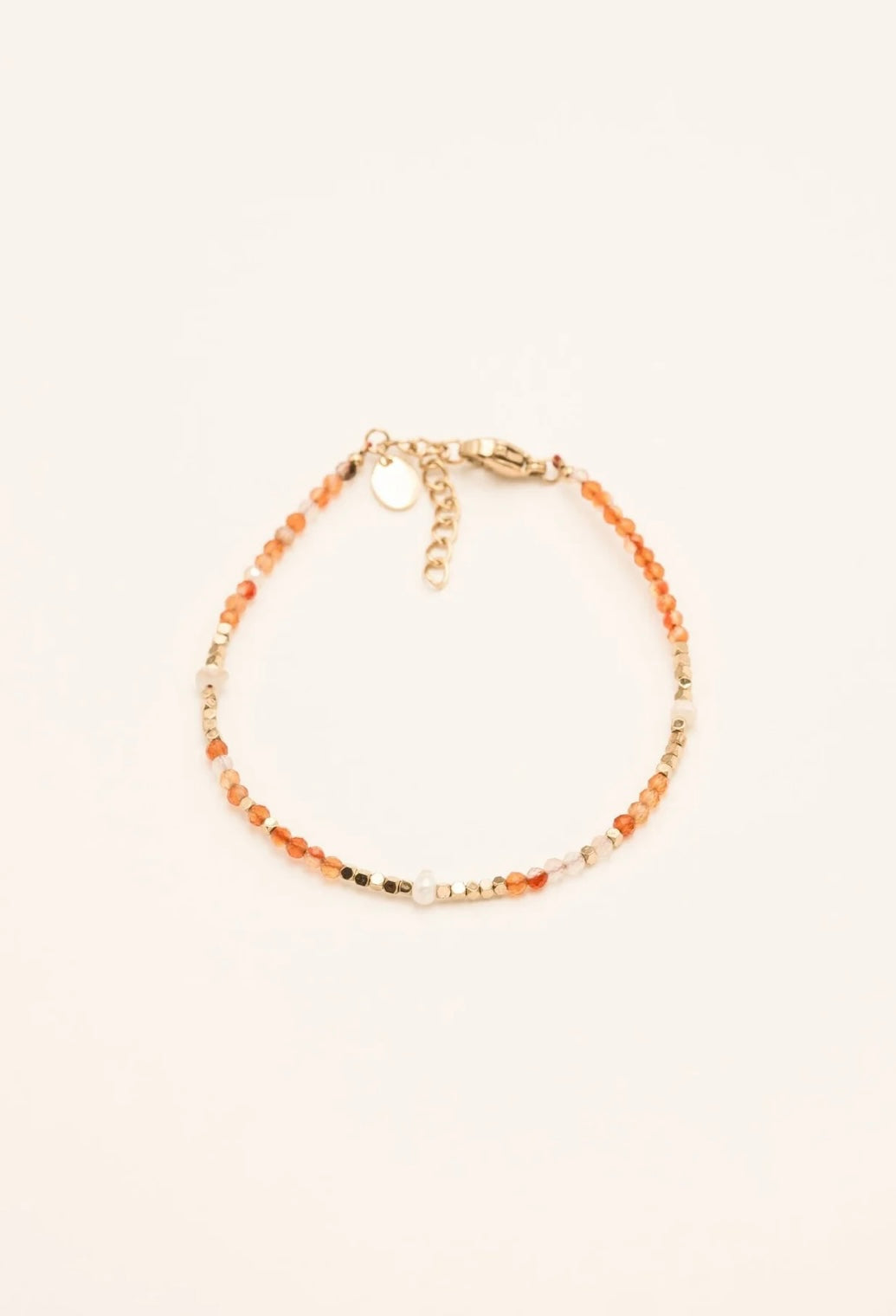 Braceline Bracelet Natural Stones Gold
