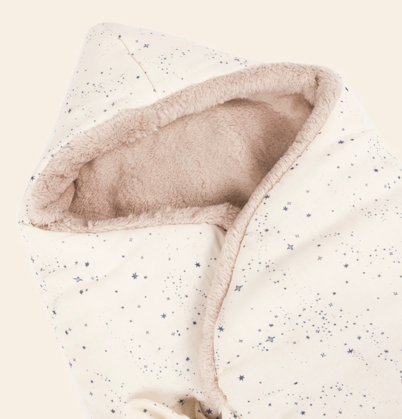 Baby Nest/Nid d’ange Wabi Sabi cozy (0-3M) - Blue Milky Way
