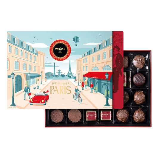 Assortment Box for 22 Chocolates “Paris” - Maxim’s Paris