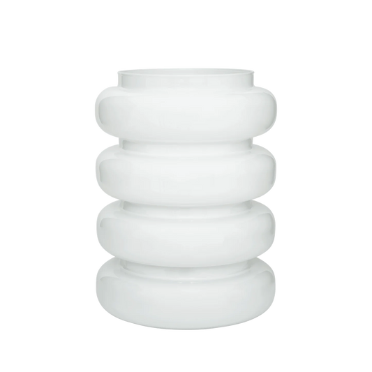Vase Flower Recycled Glass Bulb 106097