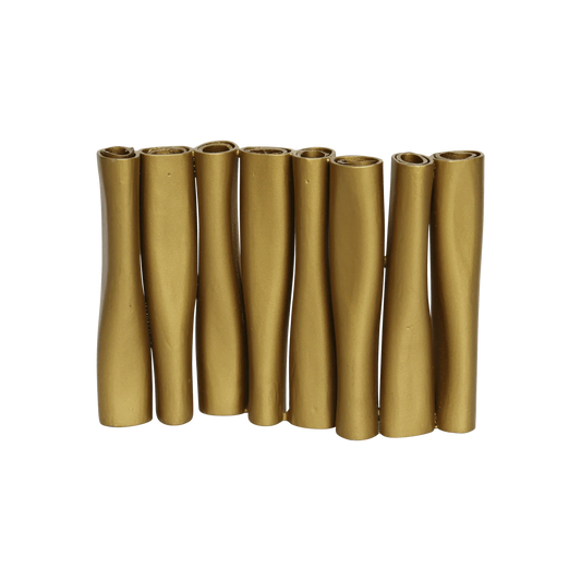 VASE TUBE 104764 GOLD