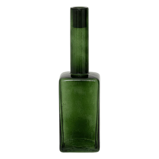 Candle Holder Alba Riffle Green 107328