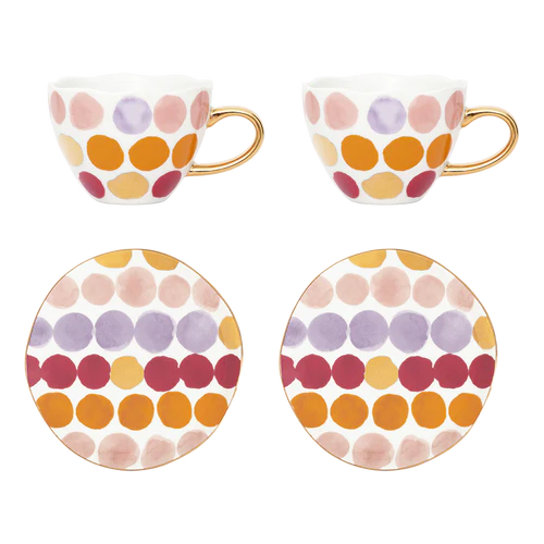 MUG TEA 107792 GIFT BOX Joyful Dots