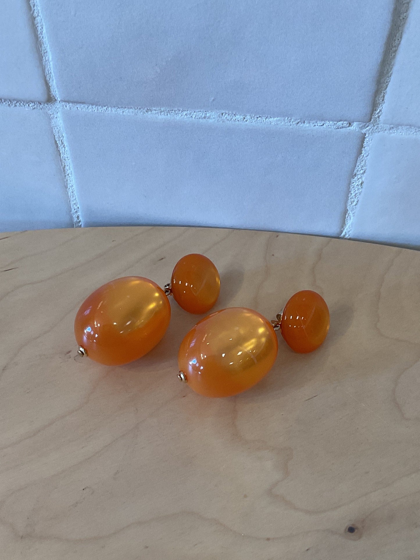 Sumac Orange Earrings