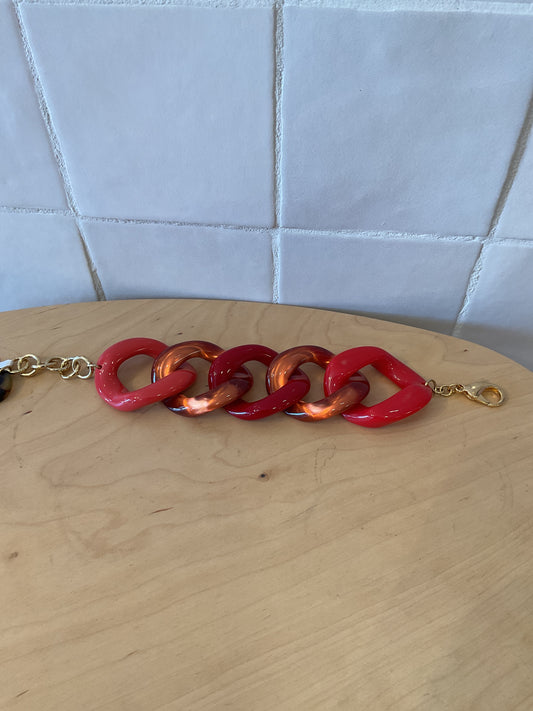 Maille Bracelet Red-Orange