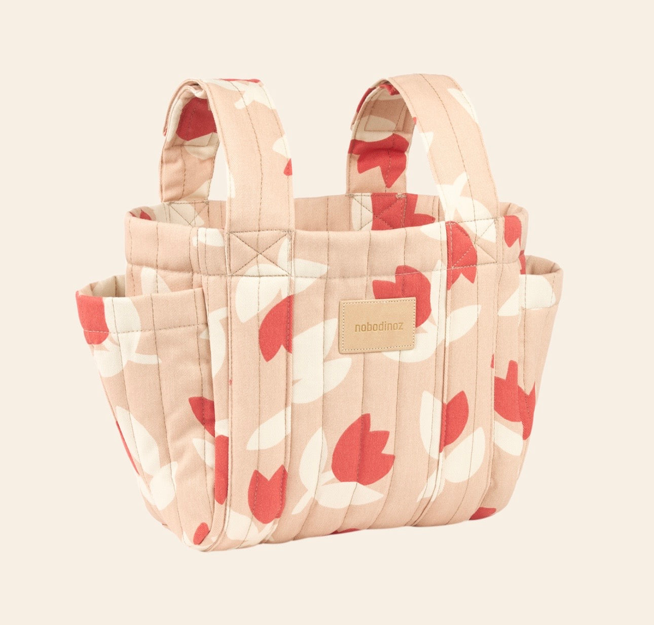 Hyde Park stroller organizer bag red tulip