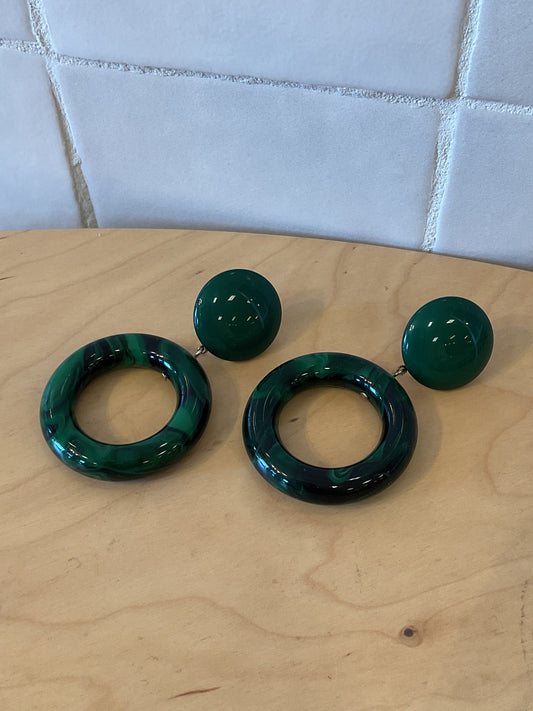 Vanille S Earrings Green