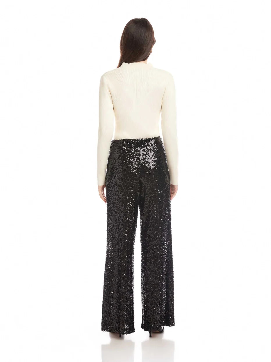 Poppy Pants Sparkling Black