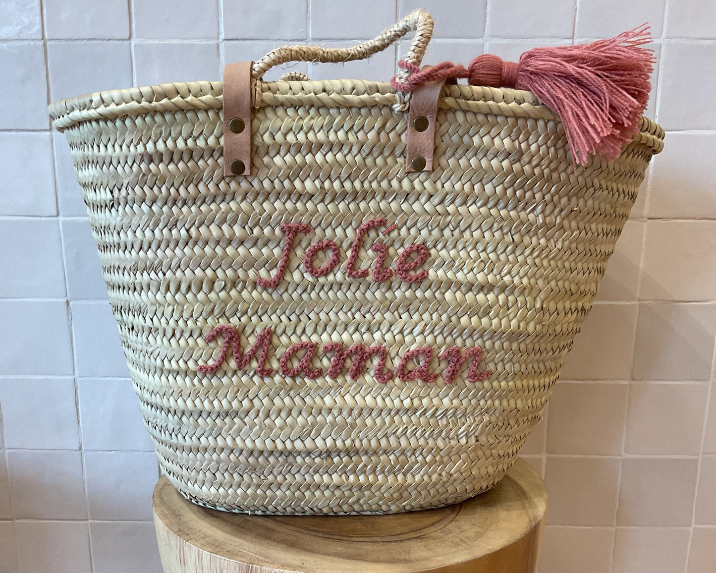 Moroccan Basket Bag Jolie Maman