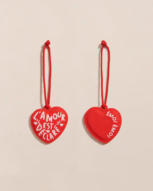 « L'Amour est déclaré » Keychain