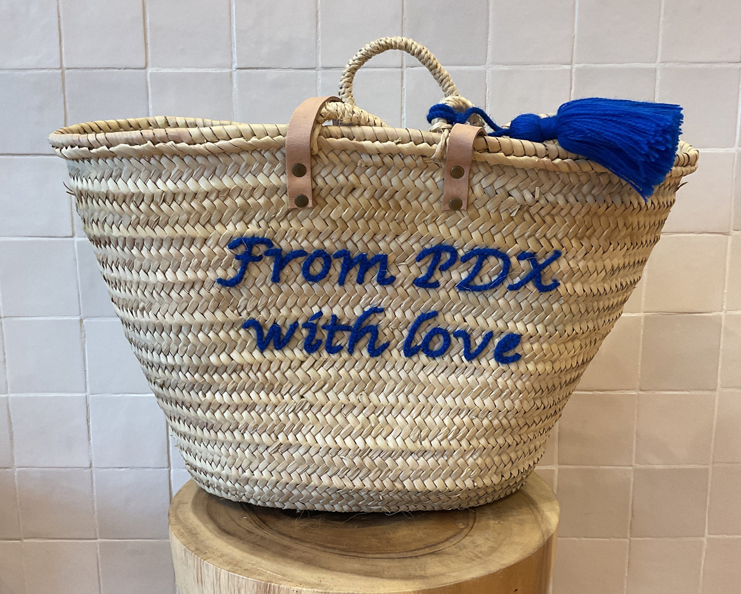 Moroccan Basket From PDX with Love