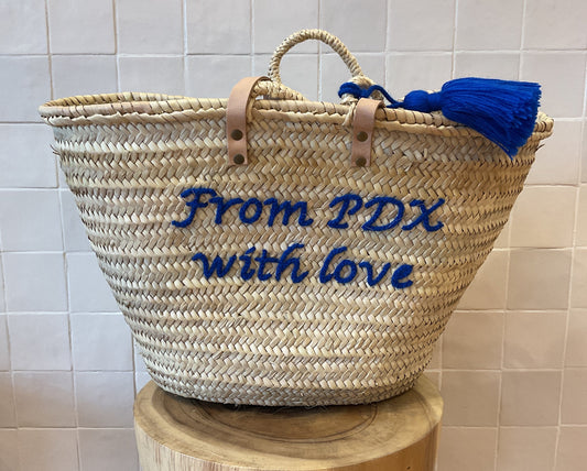 Moroccan Basket From PDX with Love