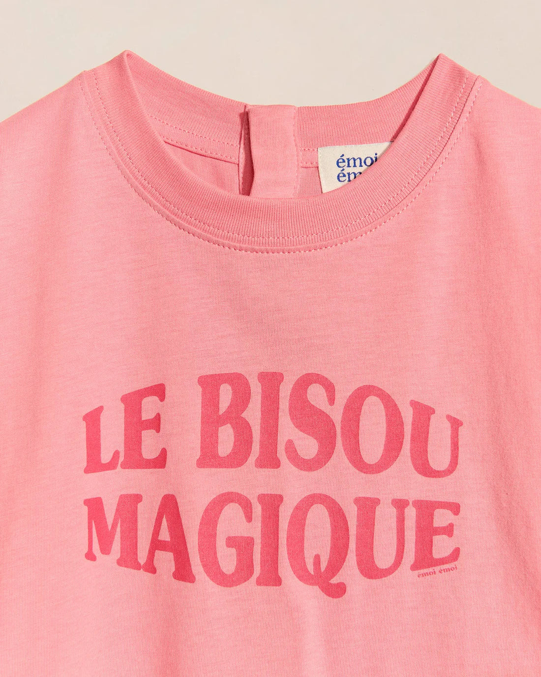 Juliette Tee-Shirt “Le Bisou Magique” Raspberry