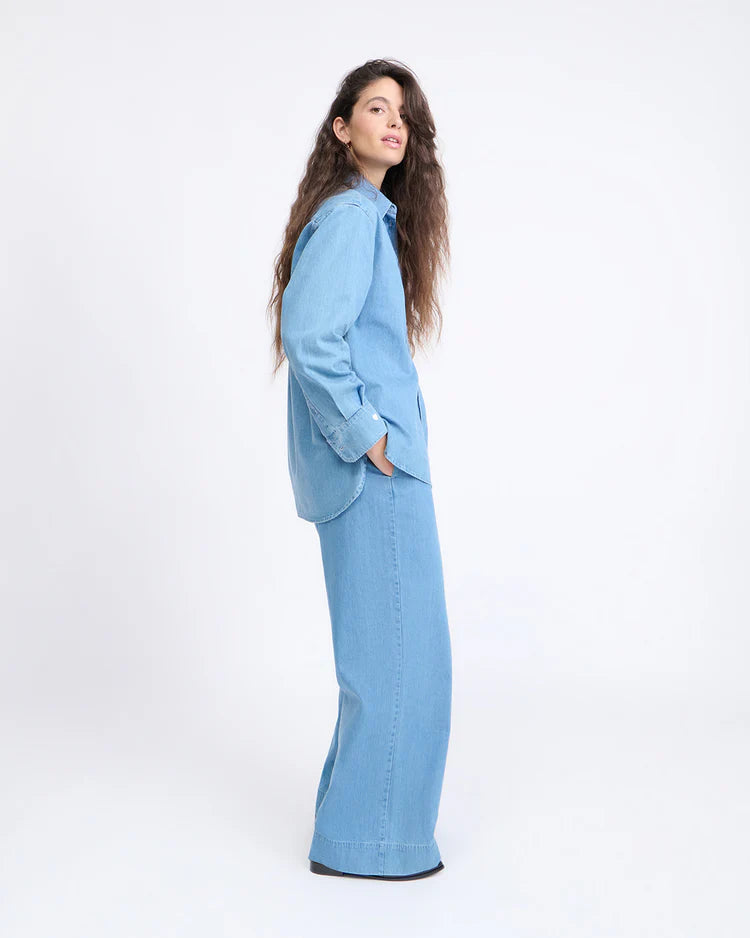 Wild Light Denim Pant organic cotton