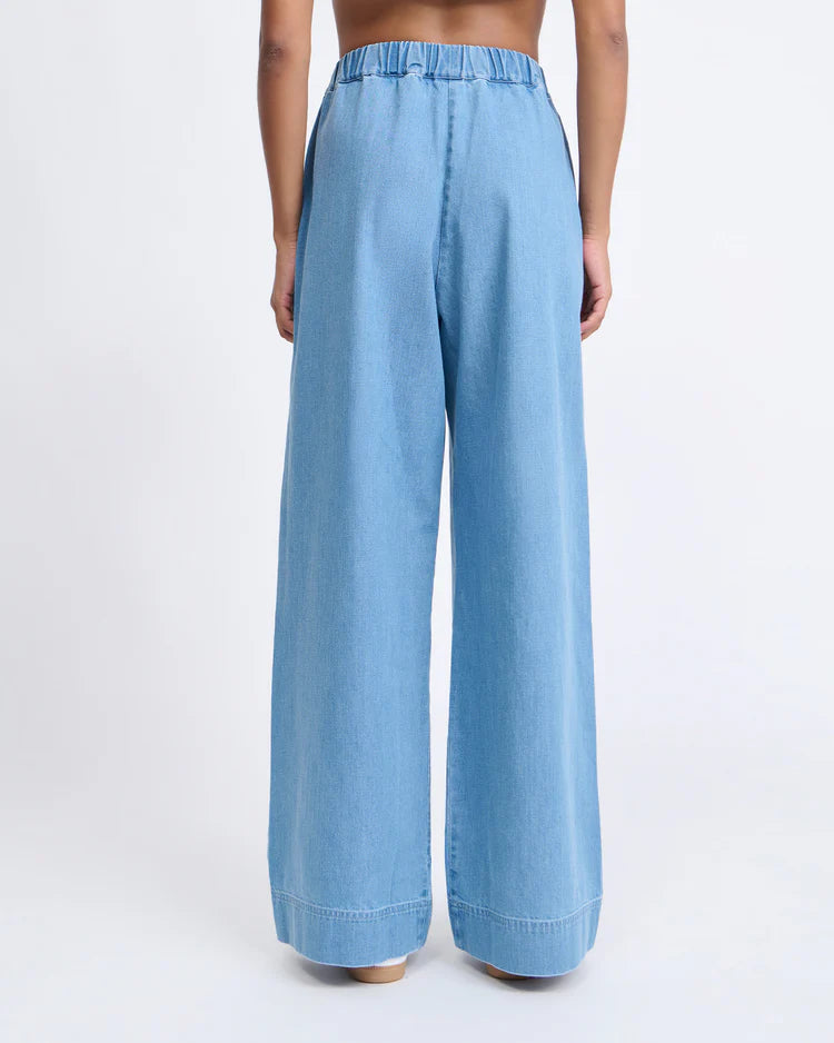 Wild Light Denim Pant organic cotton