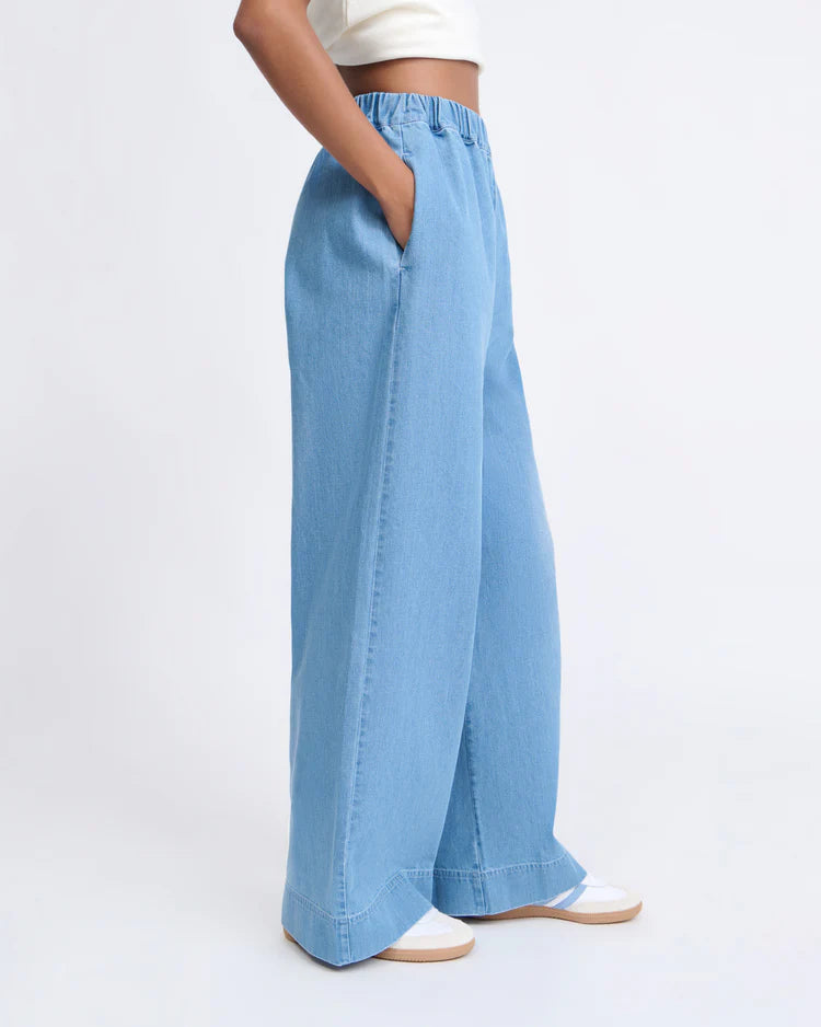 Wild Light Denim Pant organic cotton