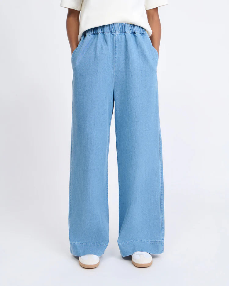 Wild Light Denim Pant organic cotton
