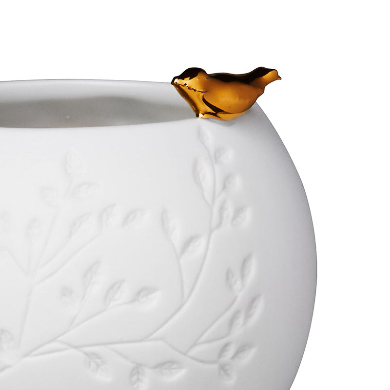Porcelain Story Bird Tealight Bowl