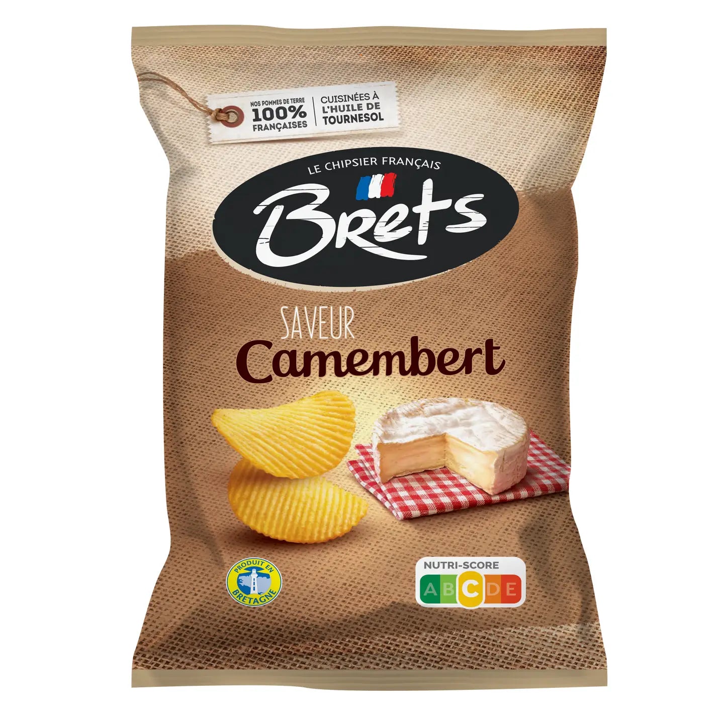 Potato Chips Camembert Cheese 125g - Brets