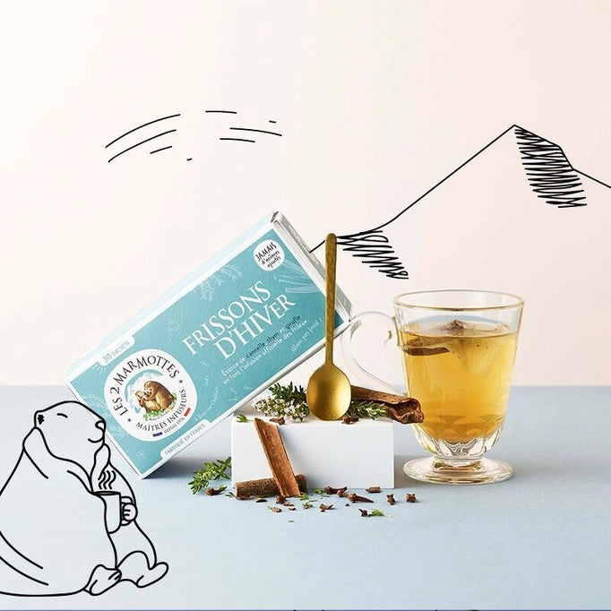 LES 2 MARMOTTES INFUSION WINTER SHIVERS (FRISSONS D’HIVER)