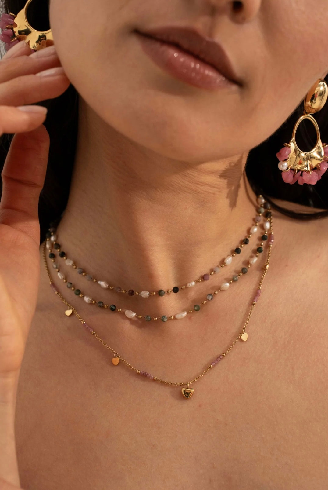 Daphnea Necklace Gold