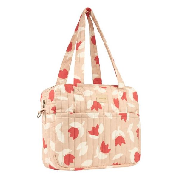 Hyde Park waterproof stroller bag red tulip