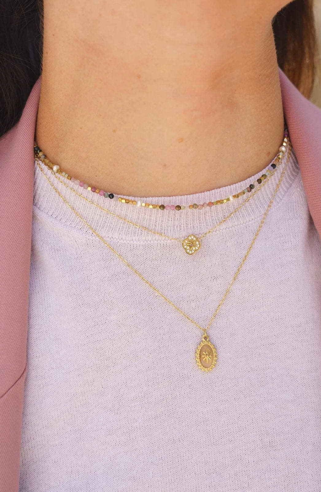 Braceline Necklace Gold