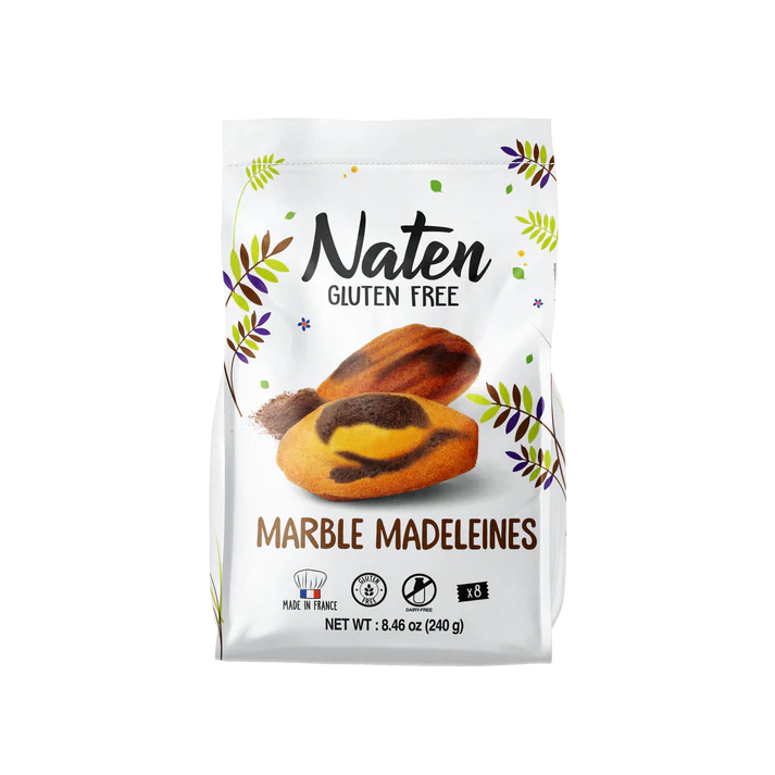 Naten - Marble Chocolate Madeleines Gluten Free 240g