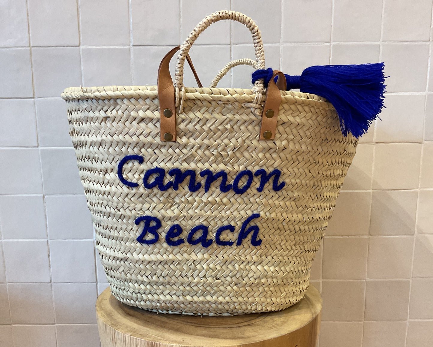 Moroccan Basket Cannon Beach