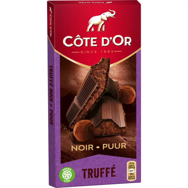 Dark Truffle Filled Bar Côte d’Or 190g