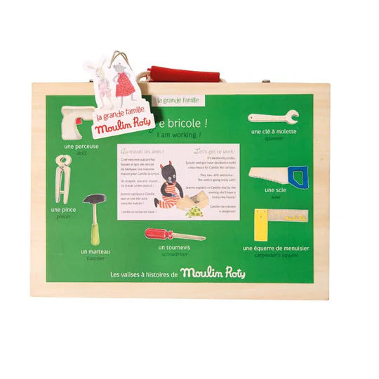 Handyman Tool set Suitcase - The big family