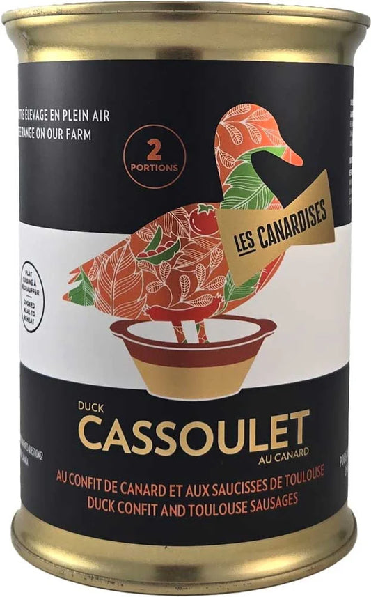 Duck confit cassoulet 850g (1.9lb) - Les Canardises