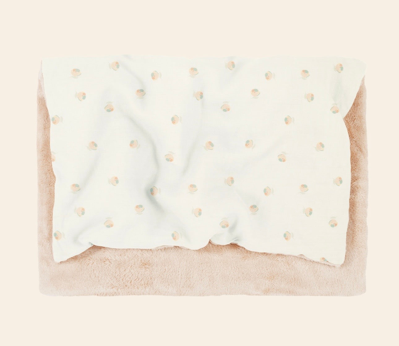 Wabi Sabi Baby blanket Washed double Muslin - Blossom