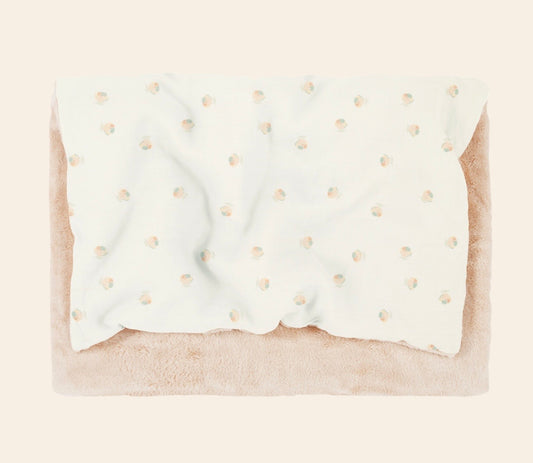 Wabi Sabi Baby blanket Washed double Muslin - Blossom