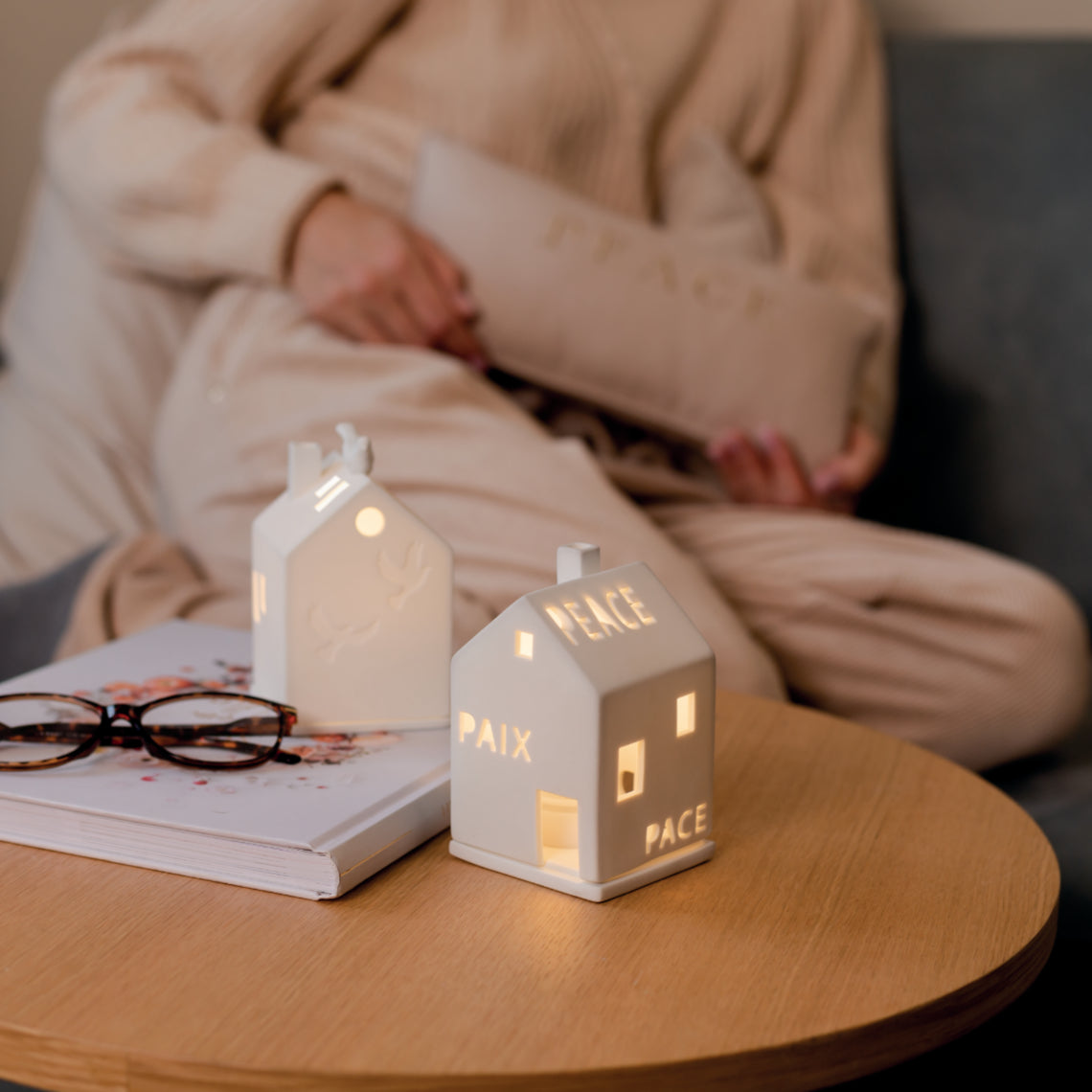 Light house peace porcelain