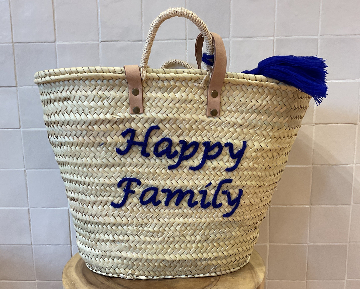 Moroccan Basket Happy Family