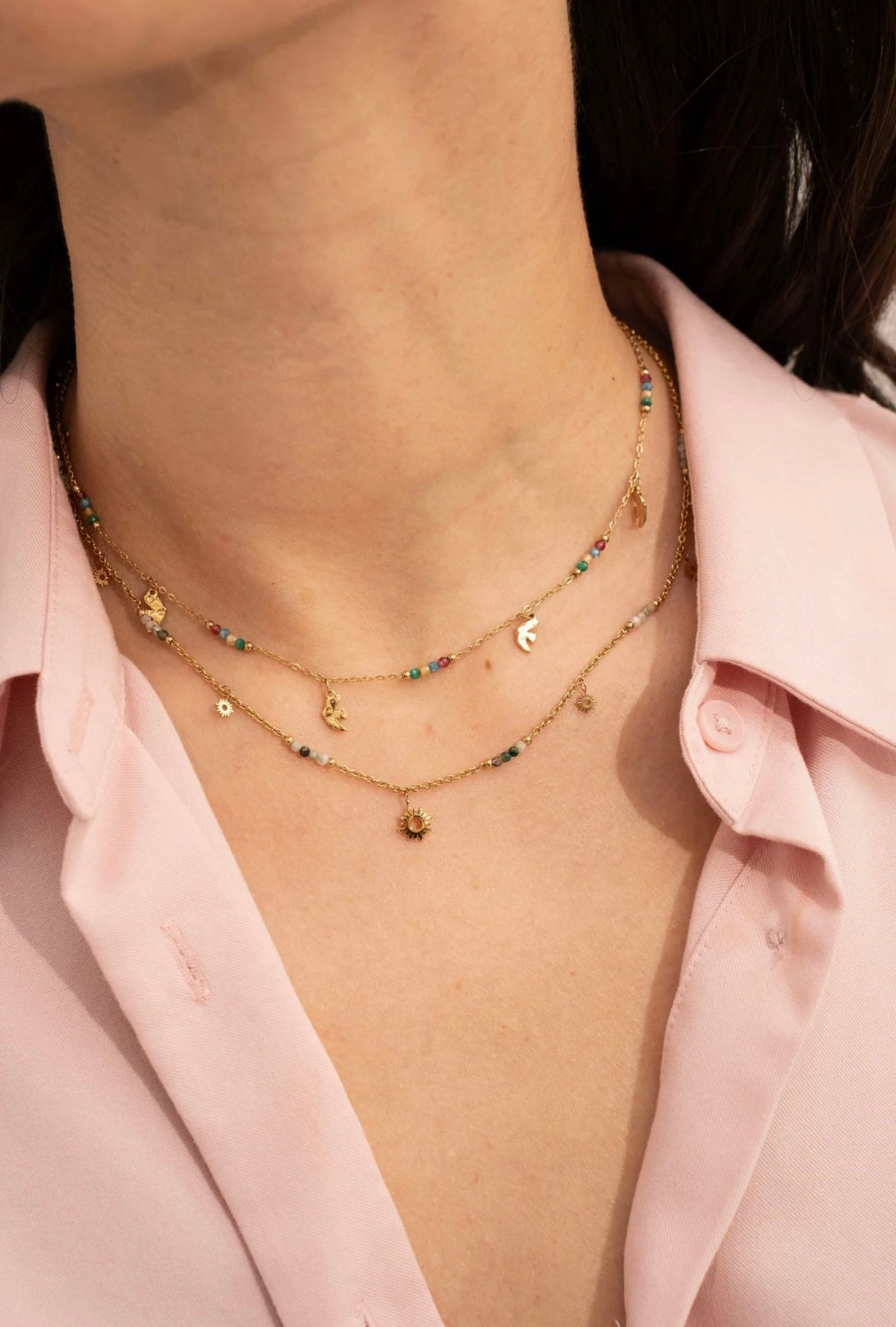 Phaedra Necklace Gold