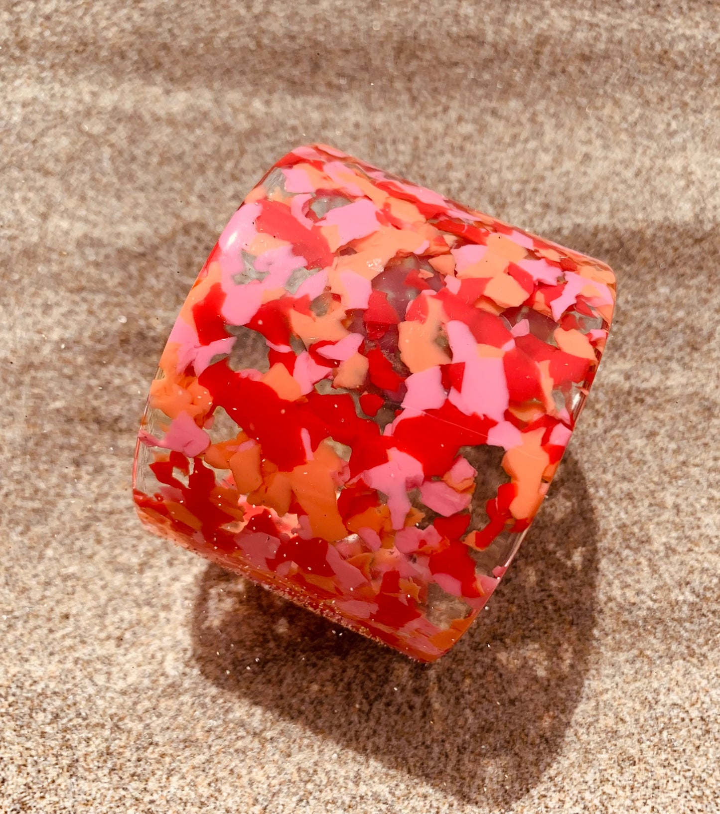 Rosie XL Bracelet Flowery Pink - Francine Bramli