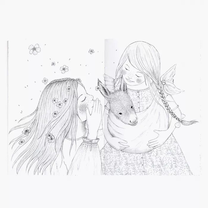 Coloring book - The Rosalies