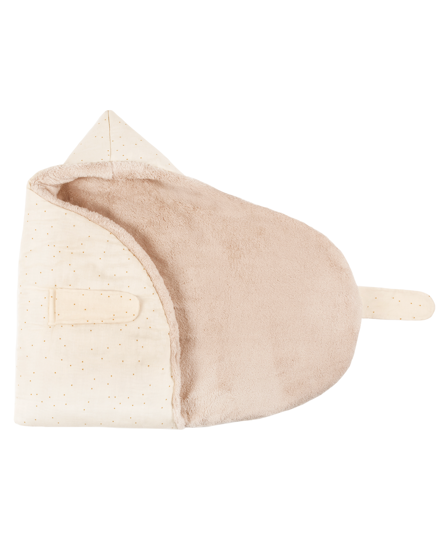 Baby Nest/Nid d’ange Wabi Sabi cozy (0-3M) - Natural Sweet Dots
