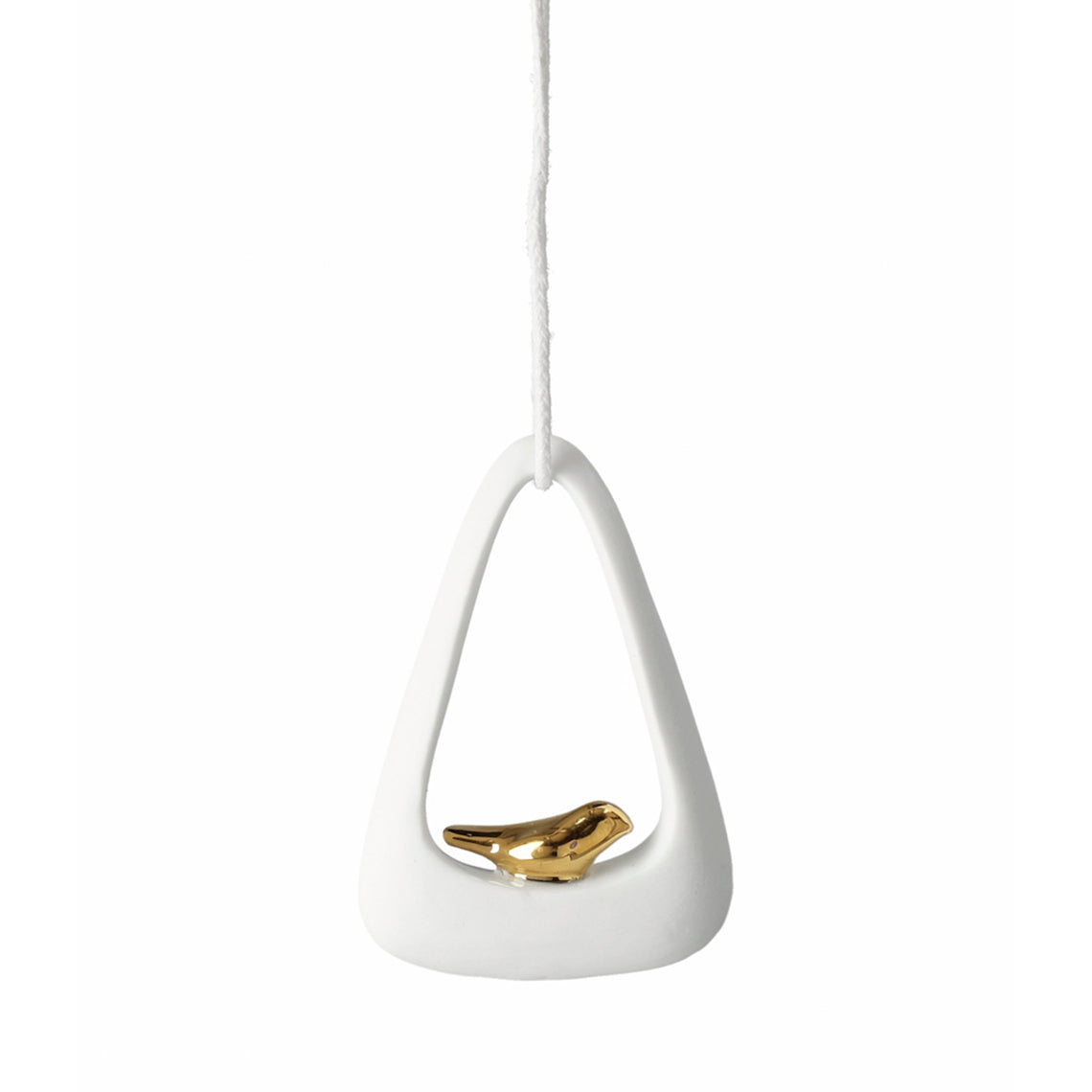 Bird Ornament Porcelain