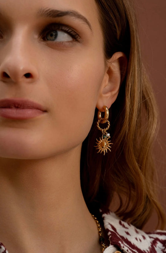 Margueritine Earring Gold