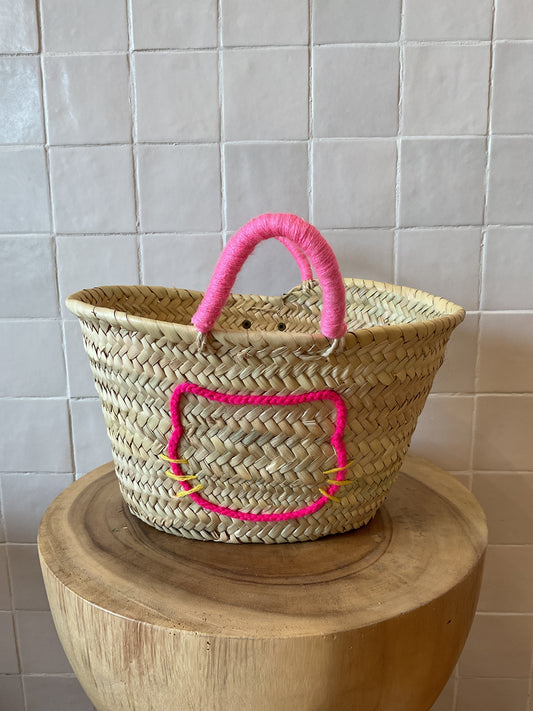 Moroccan Basket Bag Kitty